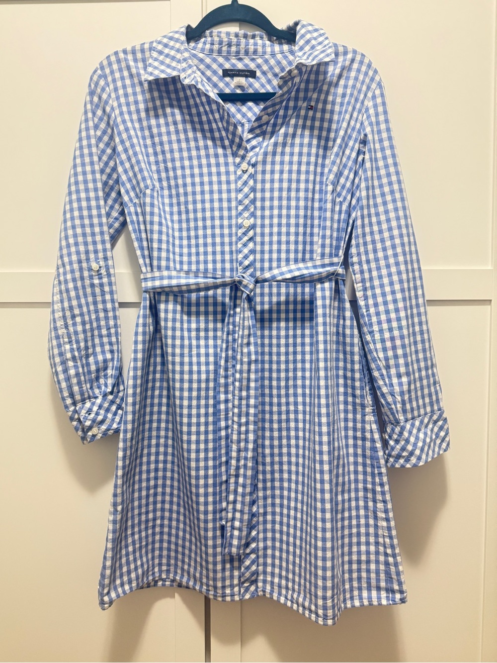 Tommy Hilfiger Blue  Shirt Dress – Size 6